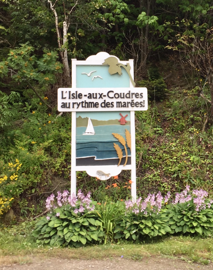 welcome to Isle-aux-Coudres